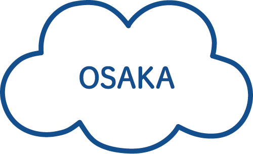 シナモロールカフェ 大阪なんば戎橋